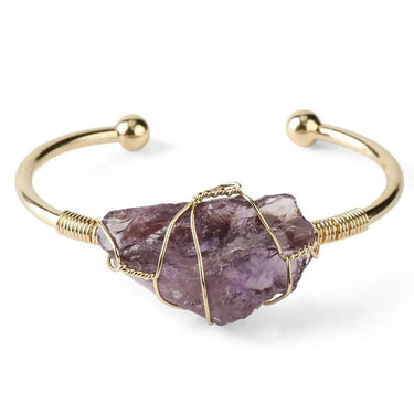 Beautiful Quartz Open Cuff Bangles-Your Soul Place
